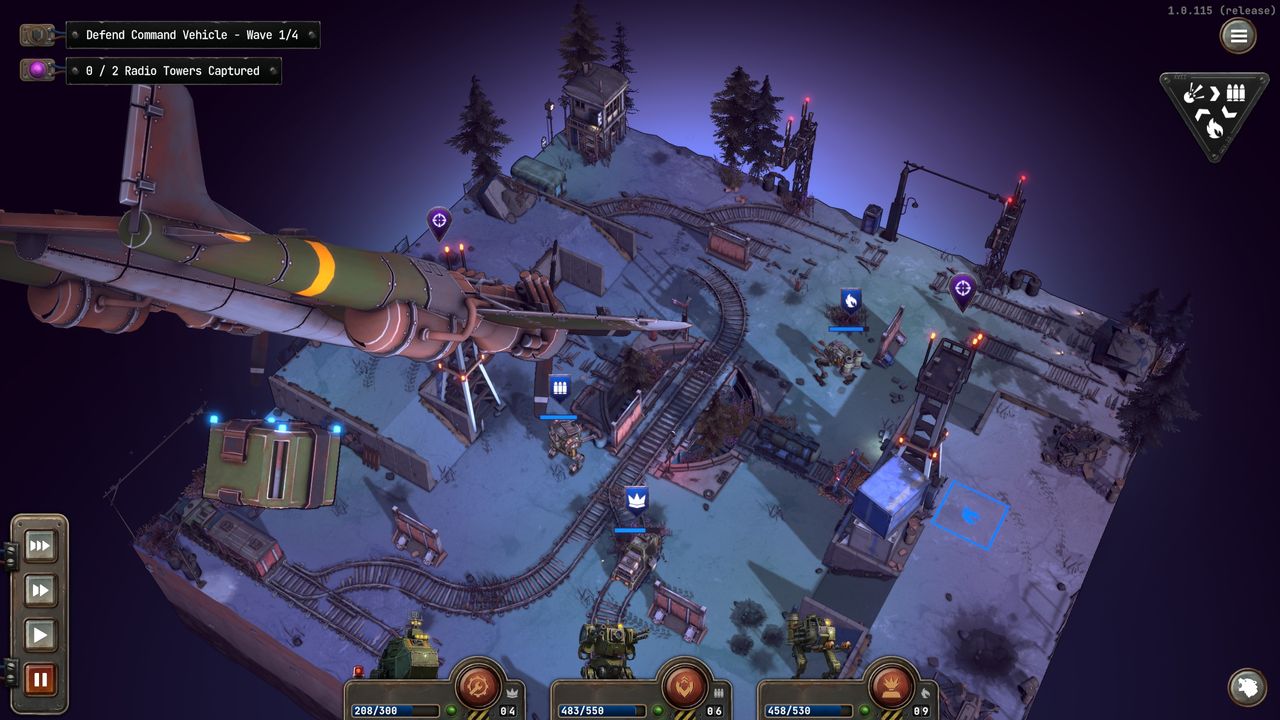 Grit and Valor mech strategy roguelike