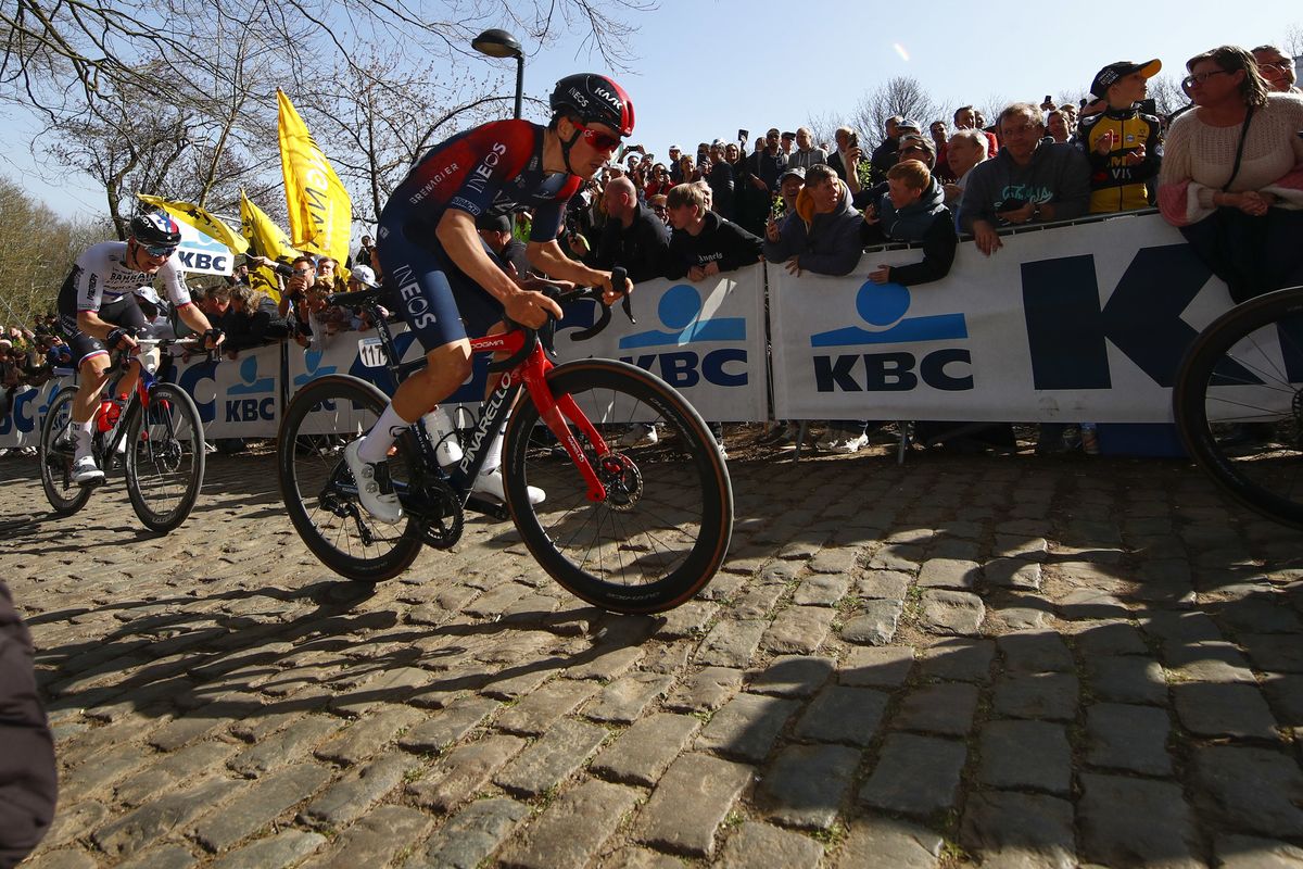 Gent Wevelgem 2022 - 84th Edition - Ypres - Wevelgem 248,8 km - 27/03/2022 - Tom Pidcock (GBR - INEOS Grenadiers) - photo Luca Bettini/SprintCyclingAgency&Acirc;&copy;2022
