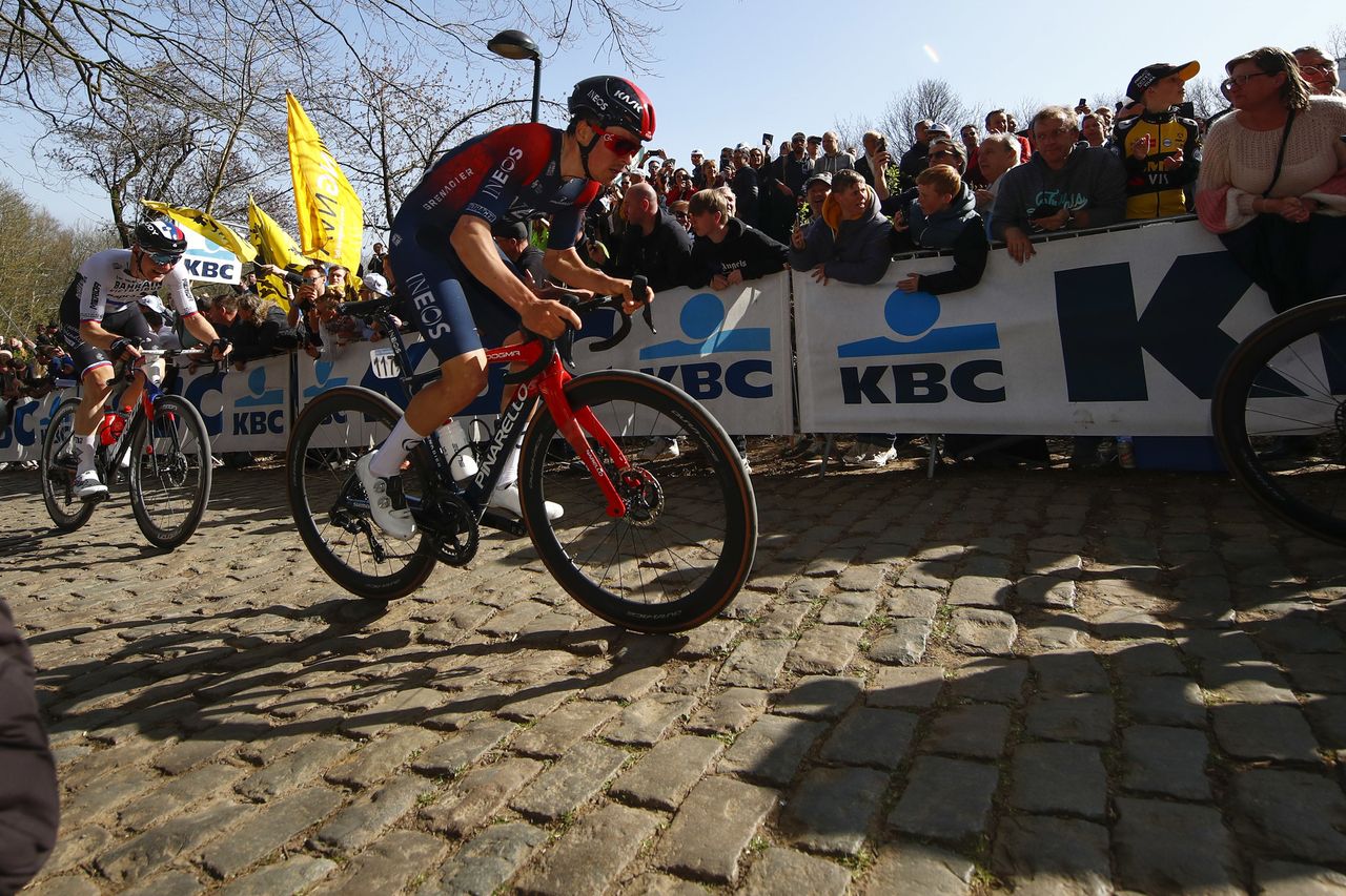 Gent Wevelgem 2022 - 84th Edition - Ypres - Wevelgem 248,8 km - 27/03/2022 - Tom Pidcock (GBR - INEOS Grenadiers) - photo Luca Bettini/SprintCyclingAgency&Acirc;&copy;2022