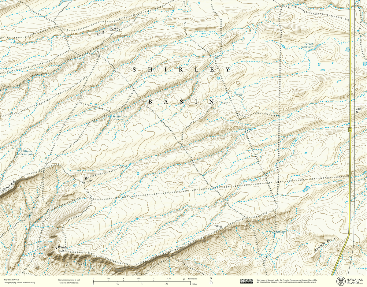 Endangered species maps