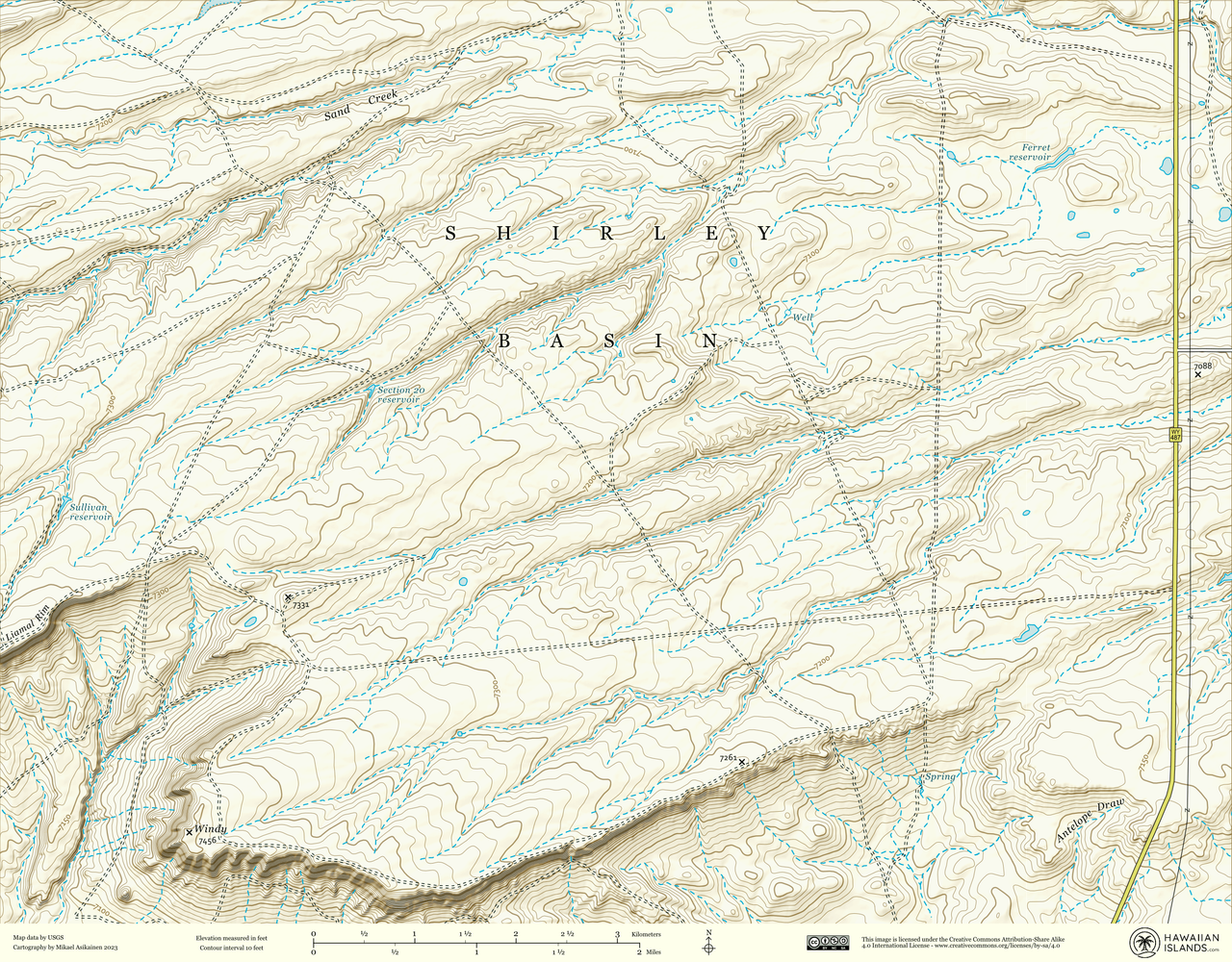 Endangered species maps