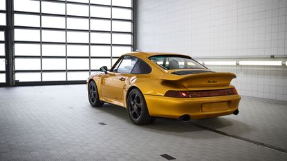 Porsche 911 Project Gold rear angle