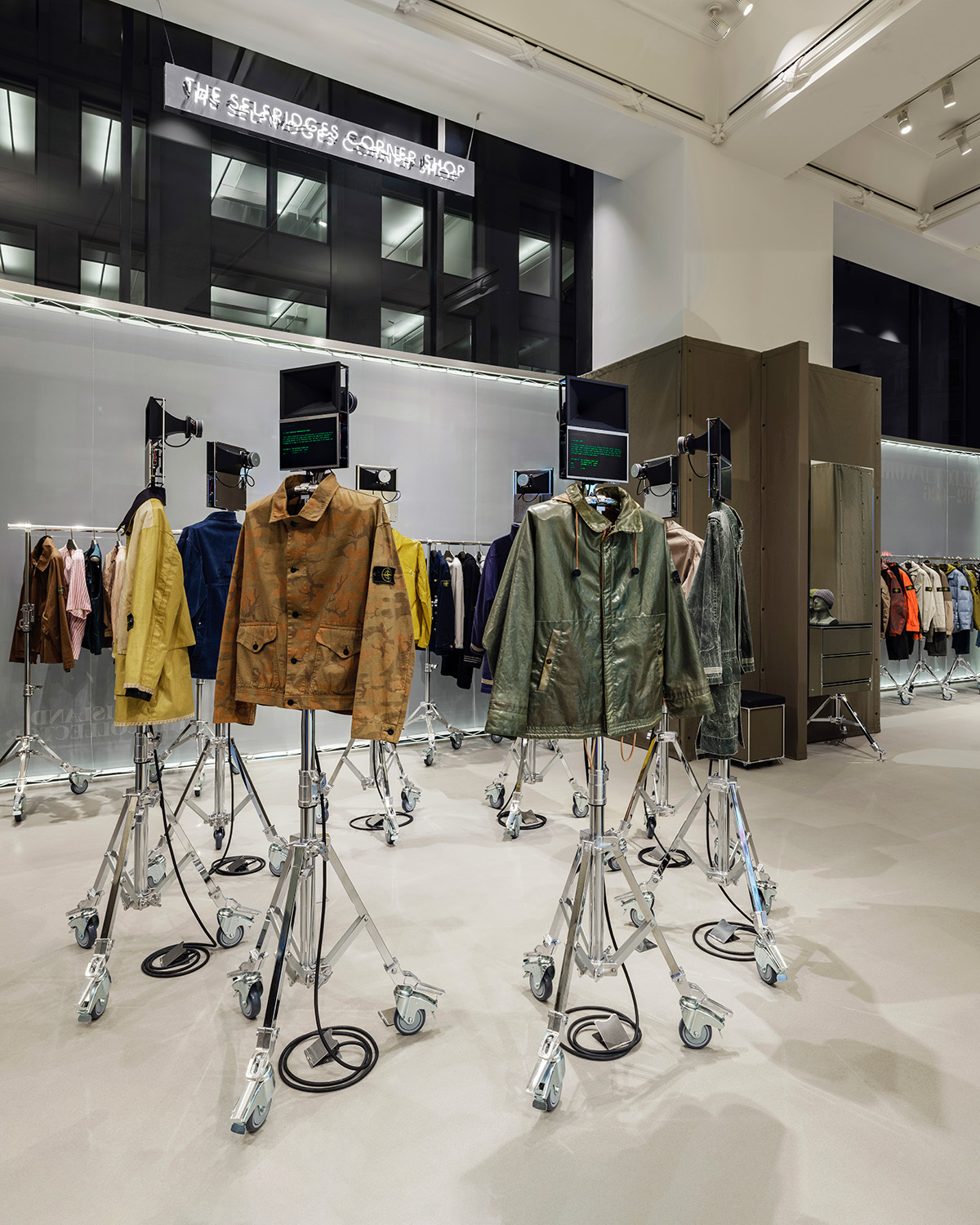 Stone Island Selfridges Corner Shop Store by Willo Perron