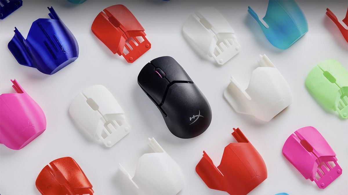 HyperX Pulsefire Saga Pro 3D-printed shells revealed at CES 2025.