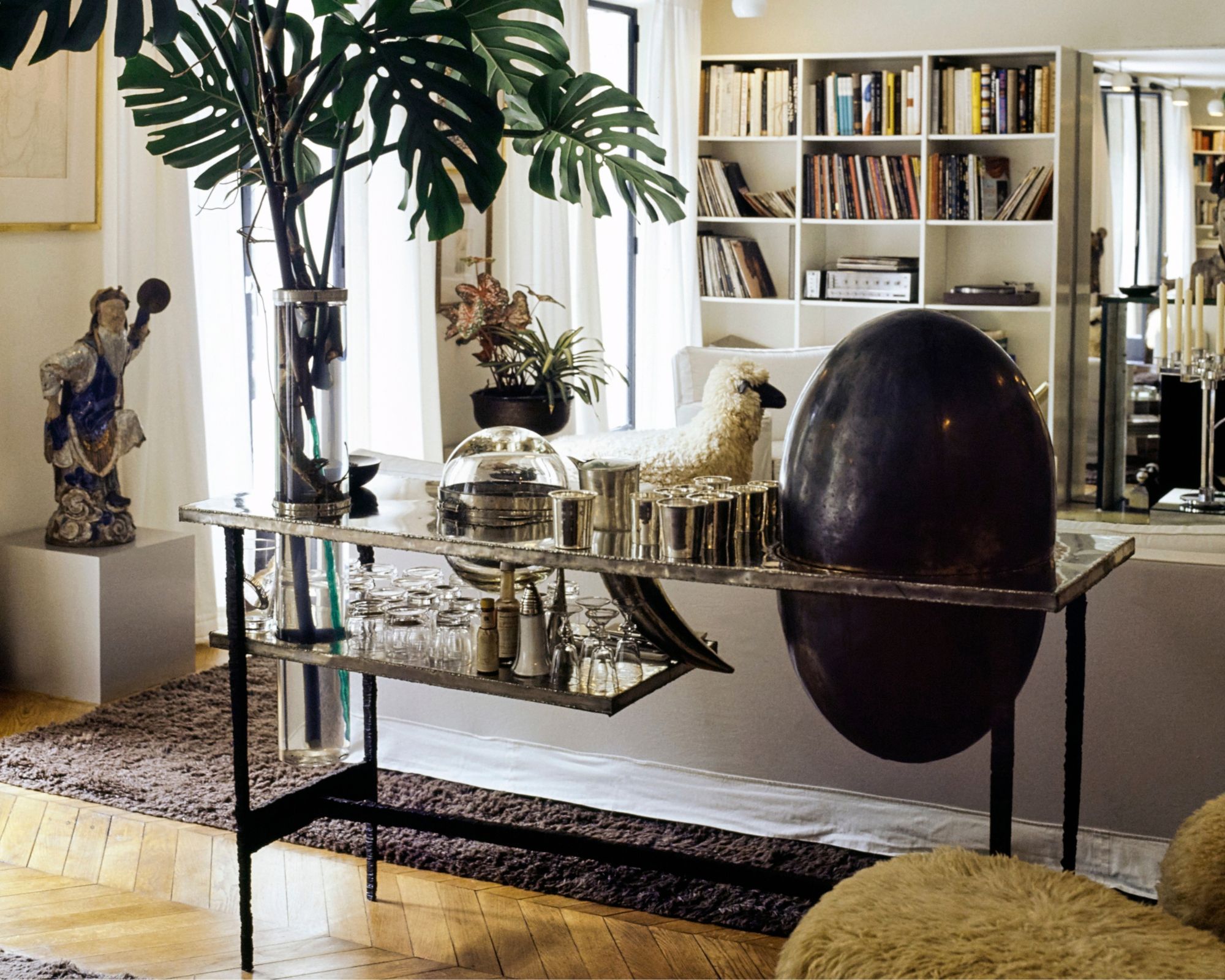 yves st. laurent living room