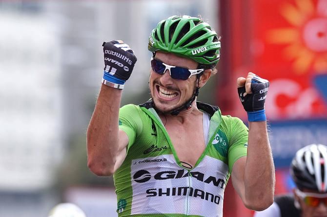 John Degenkolb (Giant Shimano) wins his fourth stage of the 2014 Vuelta a Espa&ntilde;a