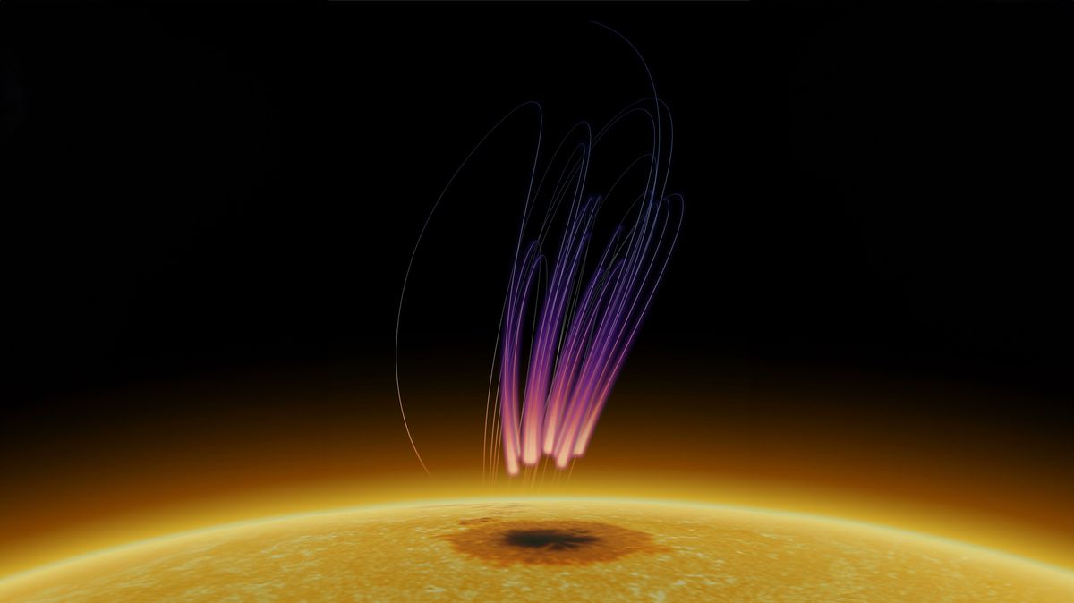 Intense solar storm opens ‘2-way highway’ for charged particles, sparking rare auroras on the sun