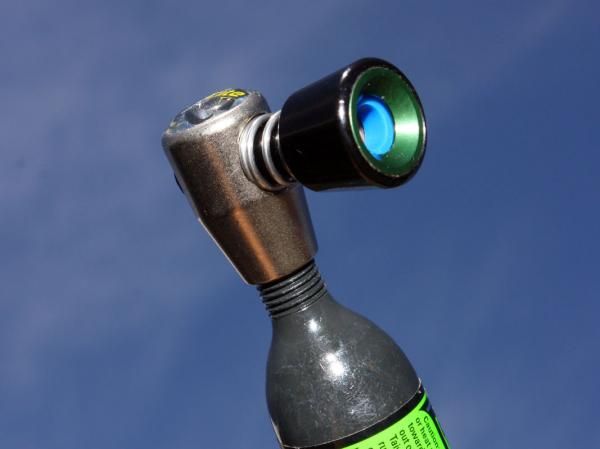 Genuine Innovations' new Air Chuck Elite features aluminum instead of brass construction and a pared-down exterior, bringing the weight down to just 17g.