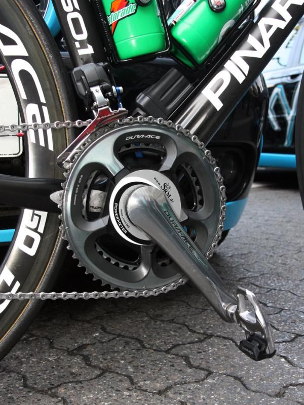 Like an increasing number of pros, Sky's Edvald Boasson Hagen both trains and races with a power meter.