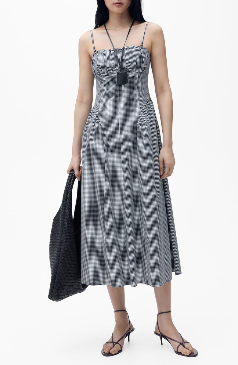 Zelda Gingham Midi Sundress