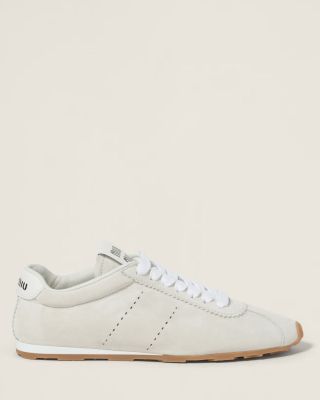 Miu Miu Plume suede sneakers