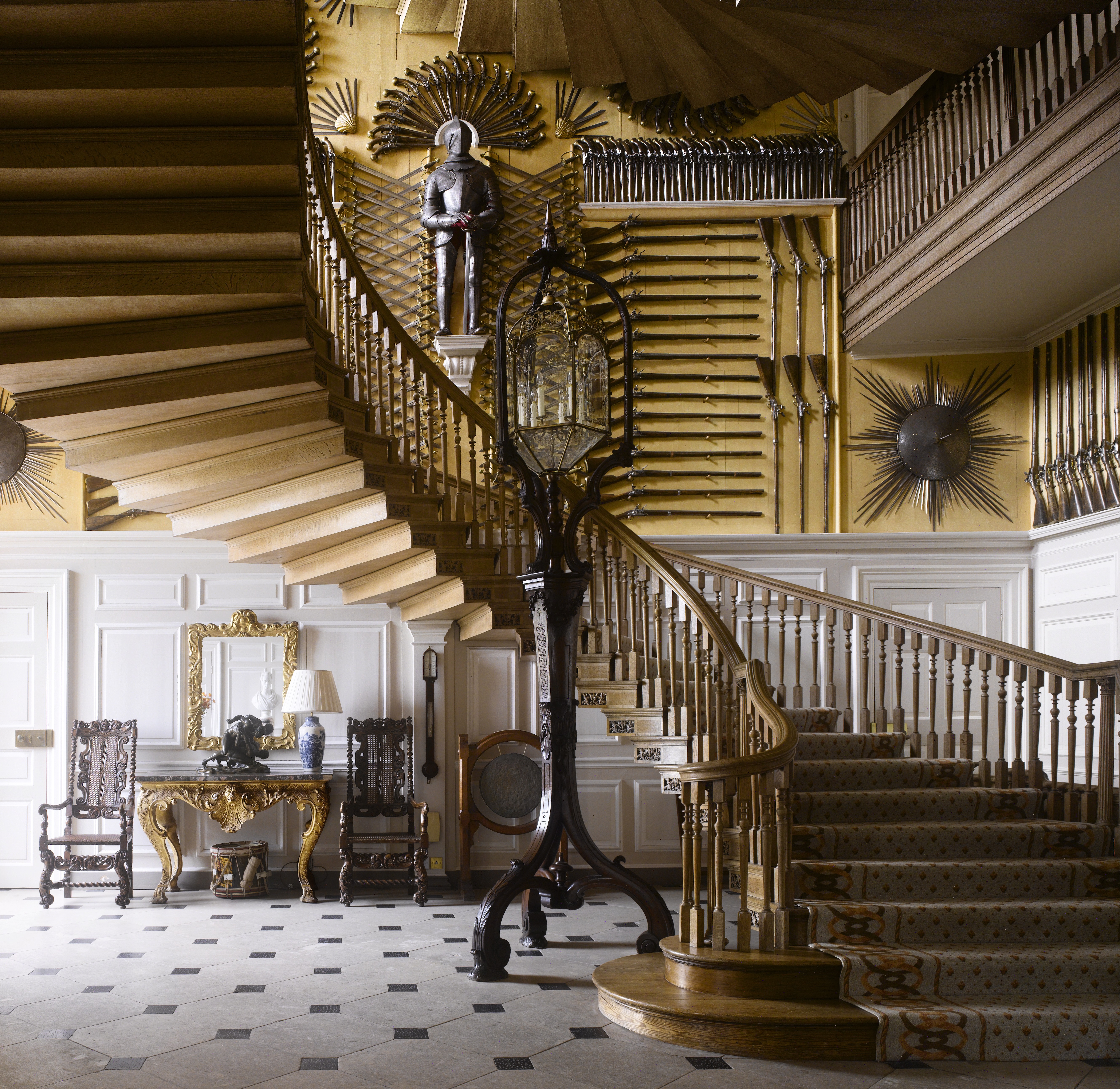 Architectural staircase photographs