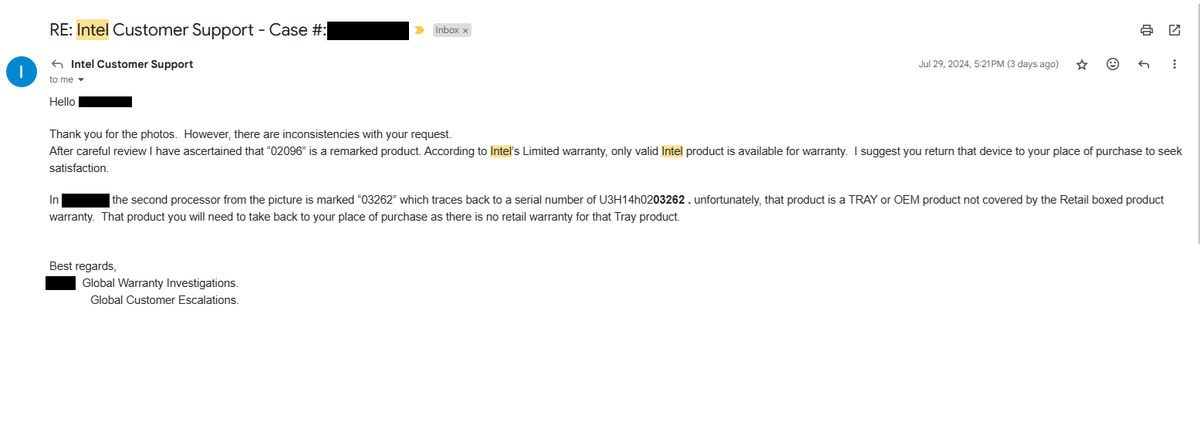 Intel email