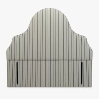 John Lewis Silhouette Full Depth Ticking Stripe Upholstered Headboard