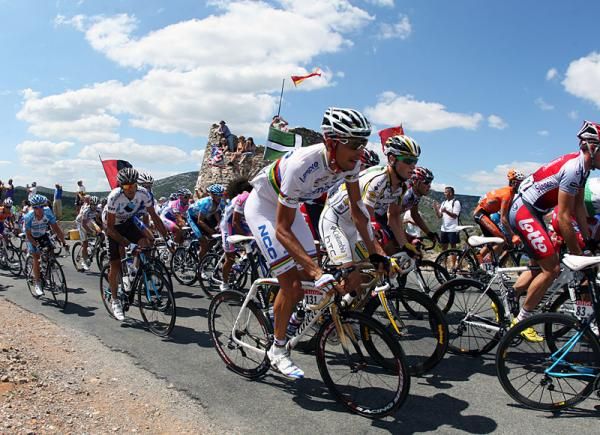 World champion Alessandro Ballan (Lampre-NGC)