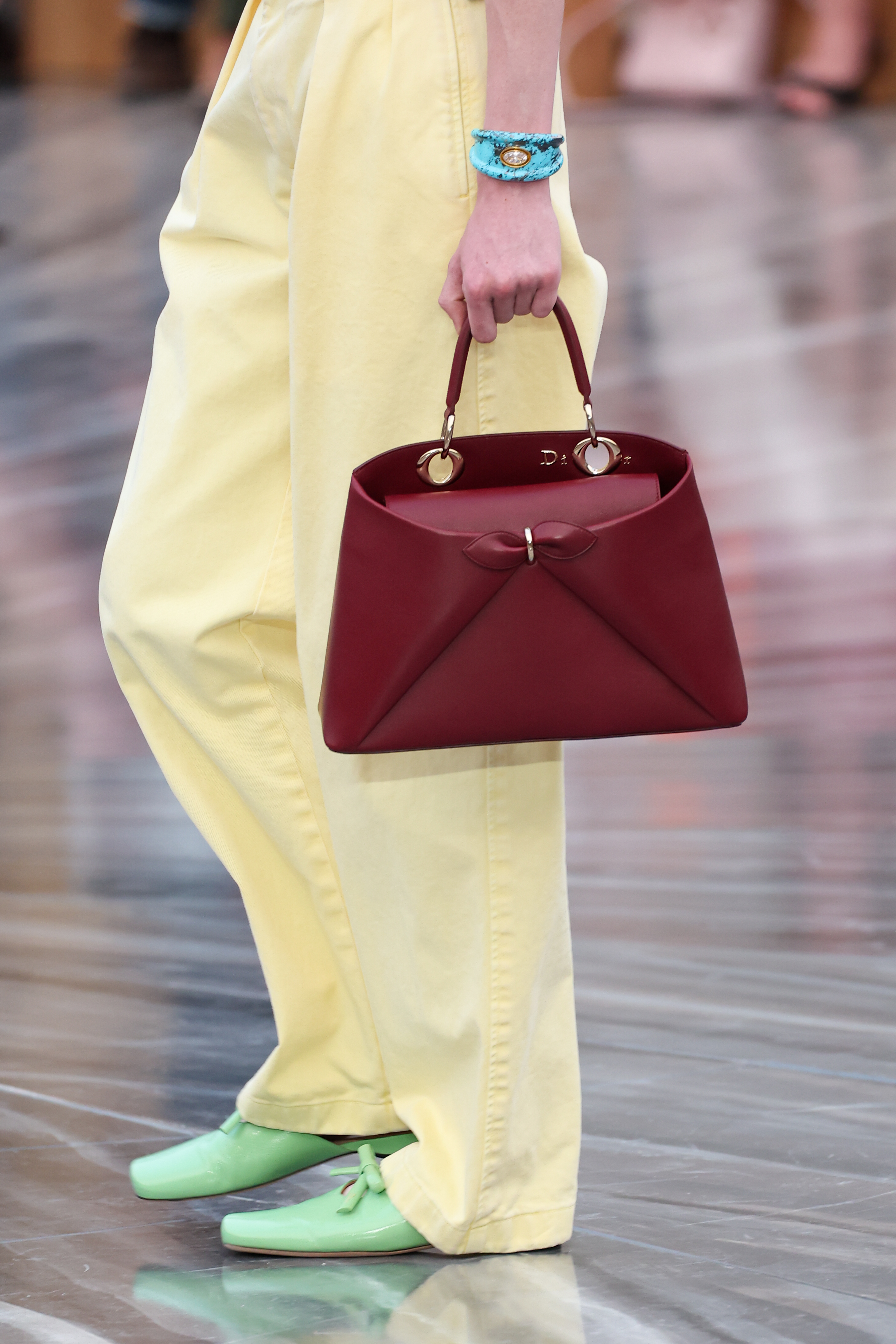 Dior Cigale Bag on the Spring 2026 runway
