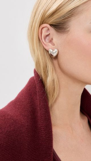 Roxanne Assoulin , The Puffy Heart Stud Earrings