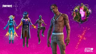 watch the Fortnite Travis Scott event online