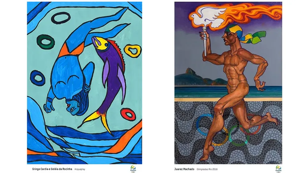 Two of the best Olympics posters