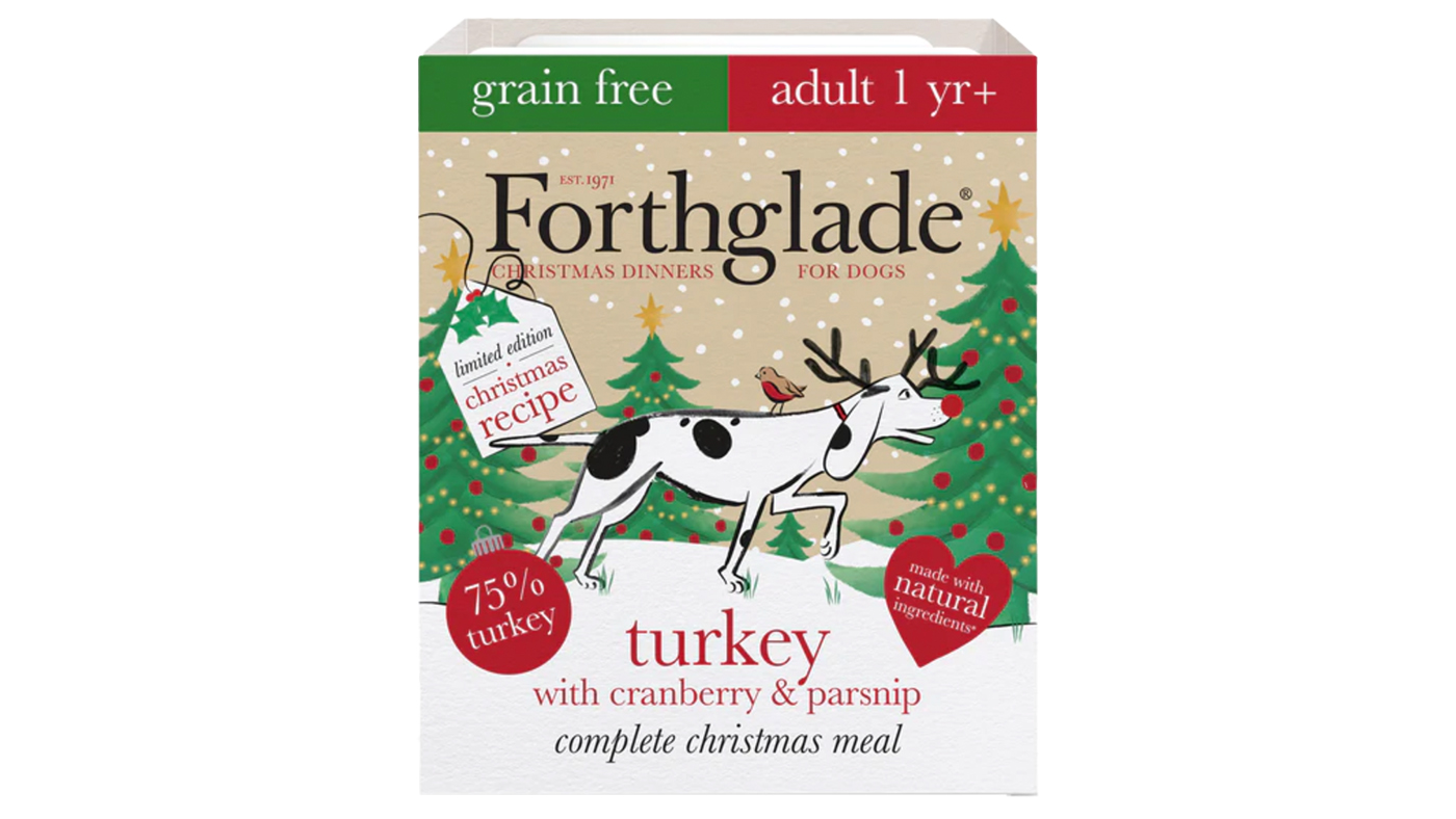 Forthglade Turkey Christmas dinner for dogs