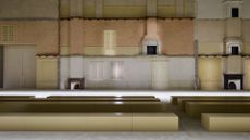 Prada Menswear show set