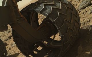 Mars Rover Curiosity's Wheel Wear