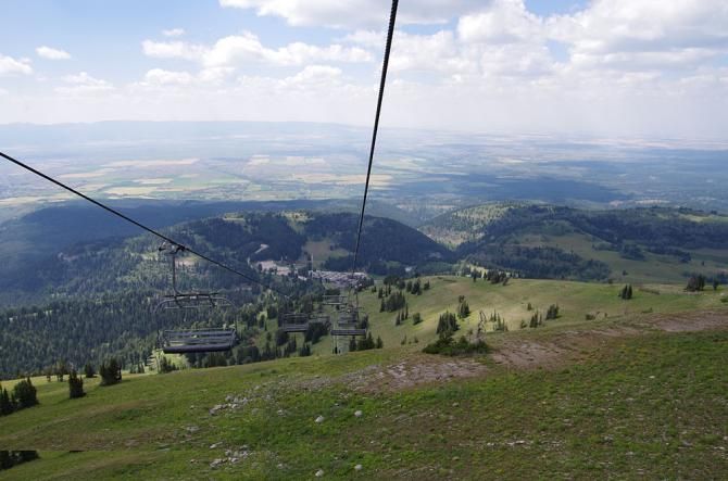 The view from the top of Dream Catcher