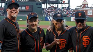 Metallica at AT&T Park in August last year