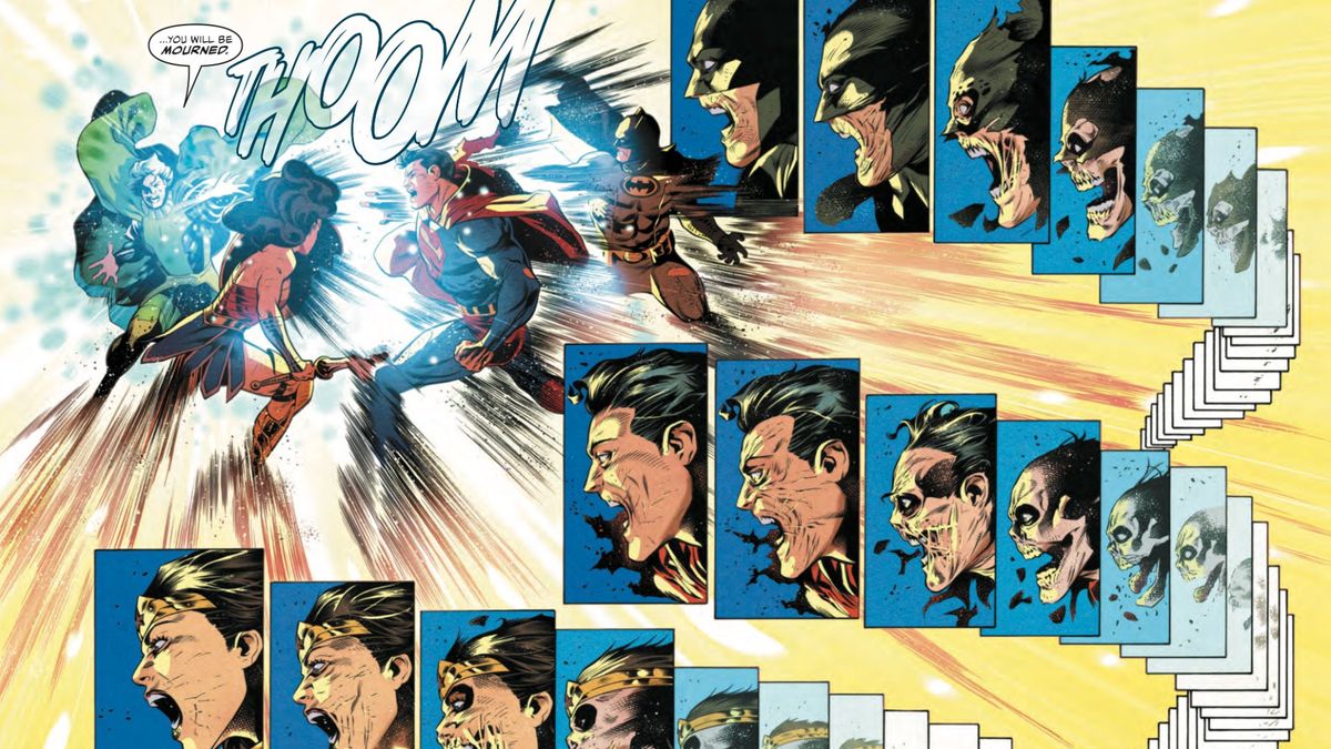 DC killed Superman, Wonder Woman, Batman, and the Justice League
