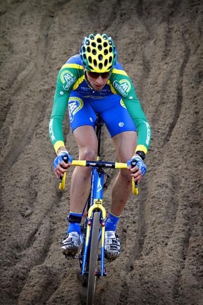 Thijs Van Amerongen (AA Drink) surged to take silver.