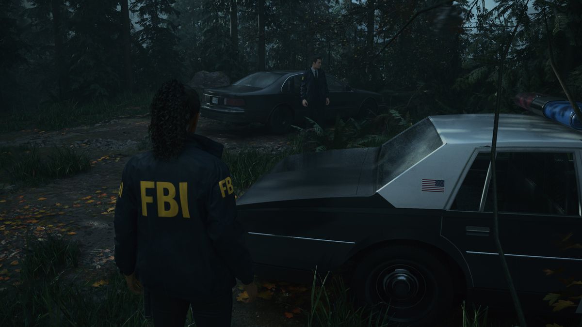 Alan Wake 2 image fidelity comparison screenshots