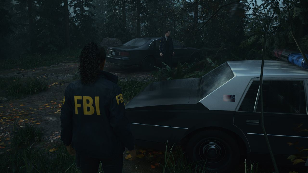 Alan Wake 2 image fidelity comparison screenshots