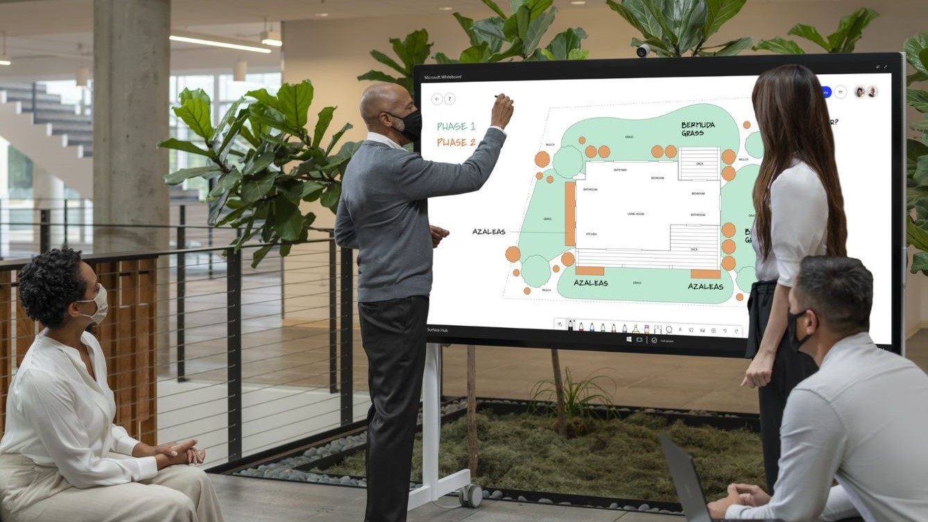 Microsoft surface hub 2s