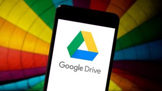 Google Drive app displayed on a mobile