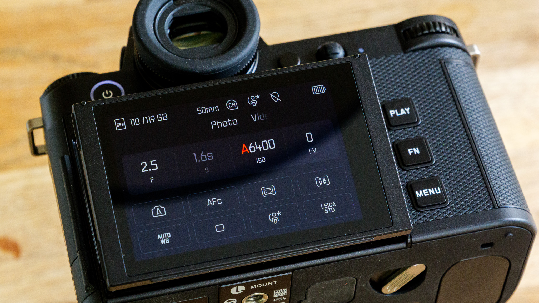 Leica SL3-P mirrorless camera