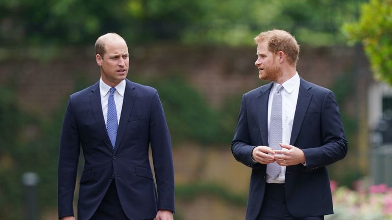 Prince William and Prince Harry's reconciliation 
