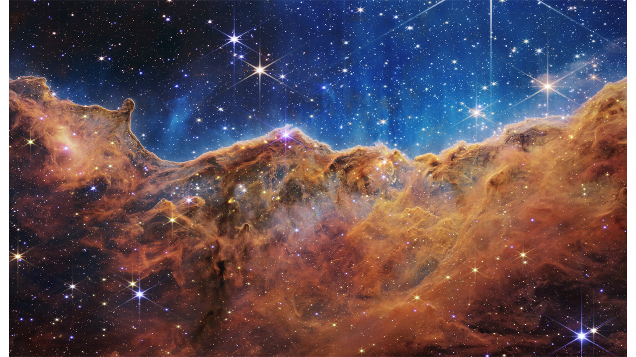 &ldquo;Cosmic Cliffs&rdquo; in the Carina Nebula