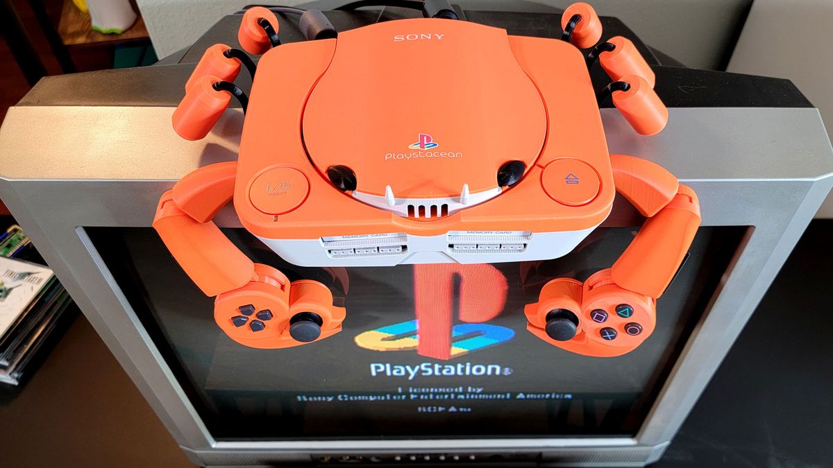 The 'Playstacean' is a crab-u-lous PS One mod