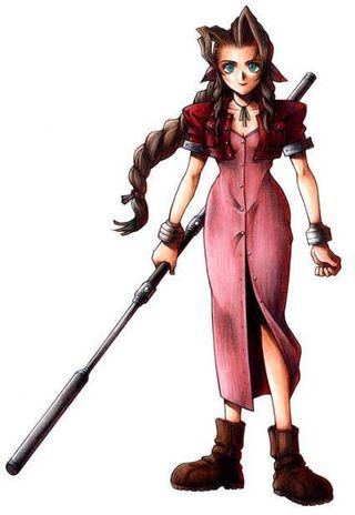Aerith Gainsborough, the memorable heroine of the classic Final Fantasy VII.