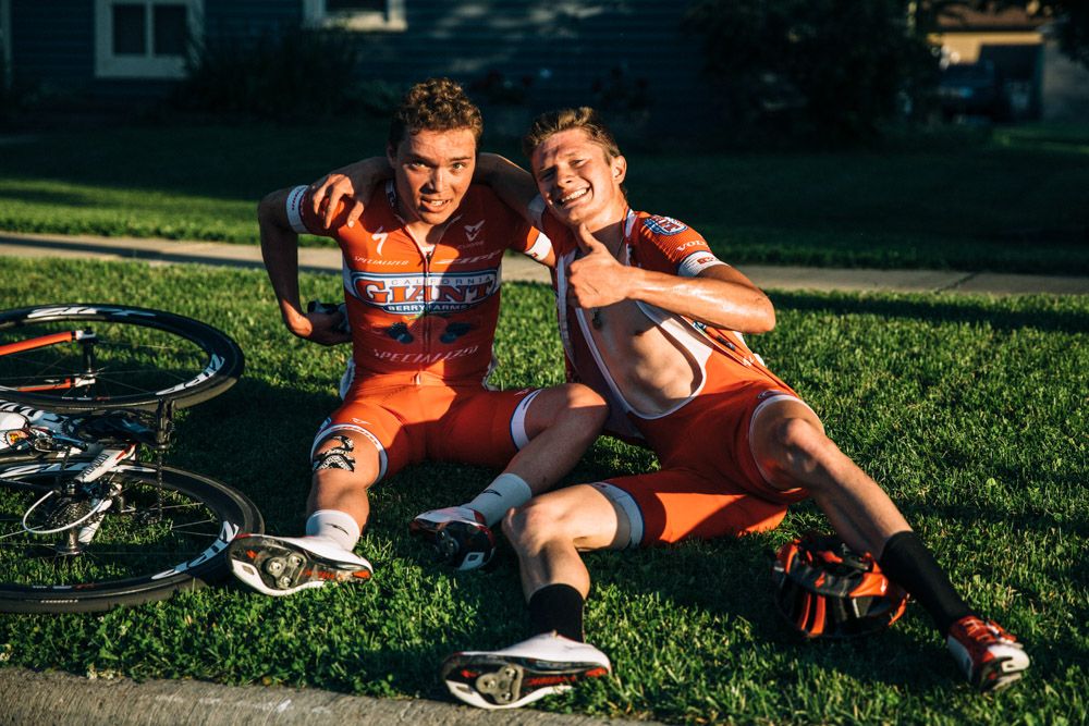 Another stage won by a smaller team at the North Star Grand Prix. Barberi's teammates were exhausted and ecstatic
