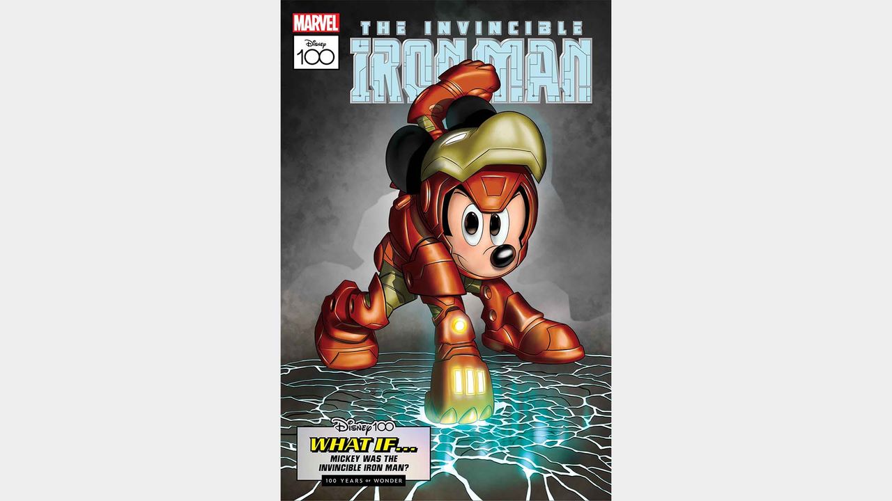 Mickey Mouse as Iron Man