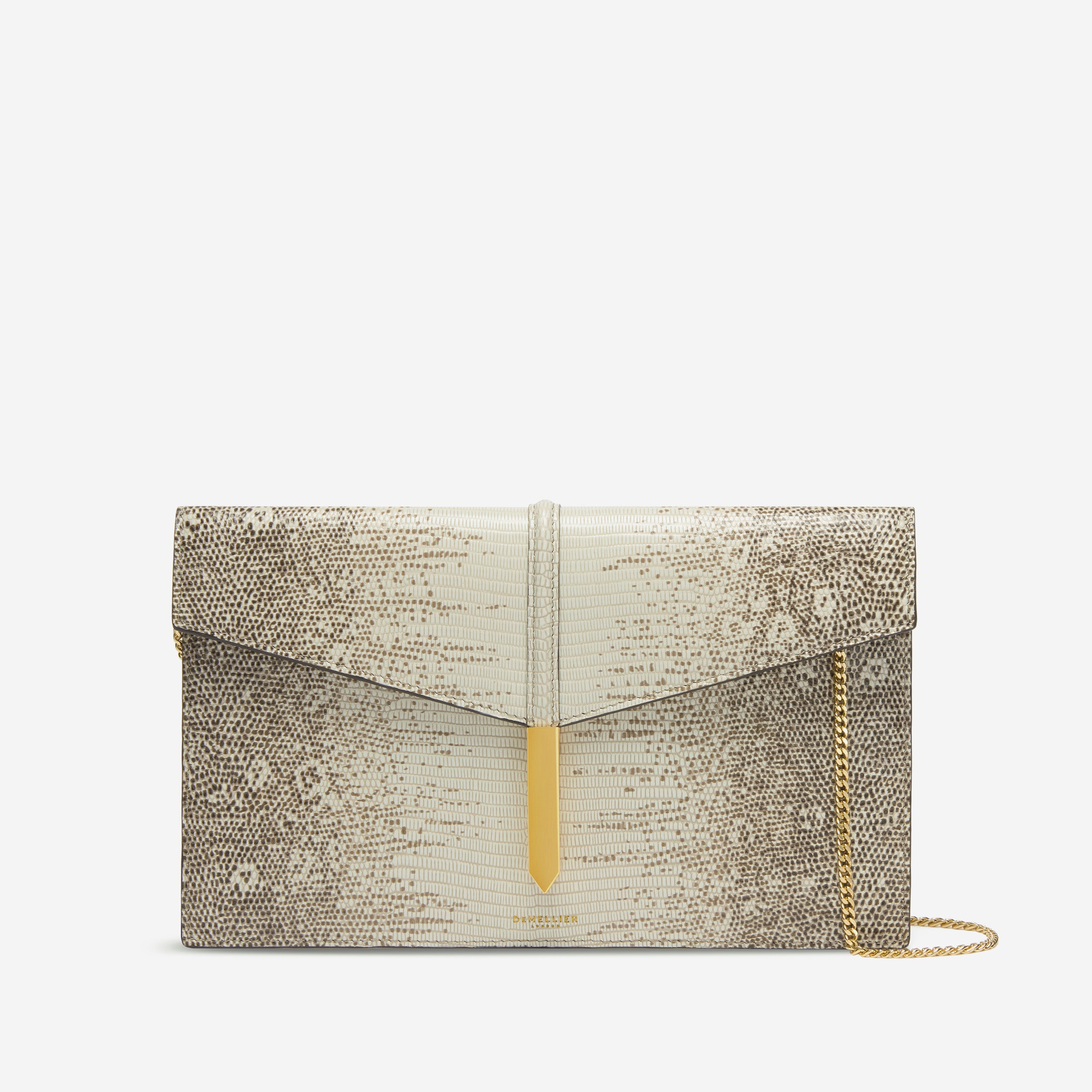 The Tokyo Clutch | Natural Lizard-Effect | Demellier