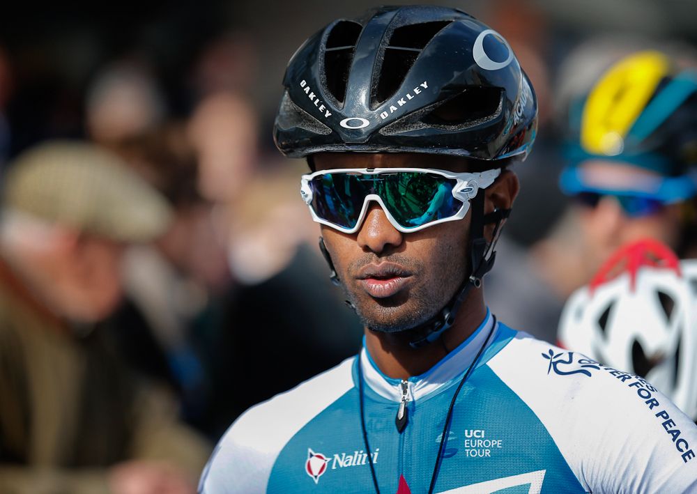 Eritrean Awet Andemeskel (Israel Cycling Academy)