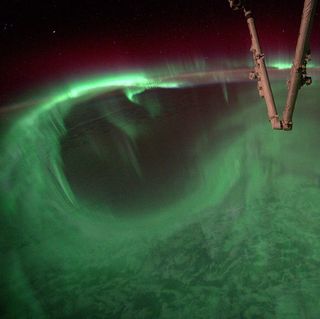 ISS Aurora View