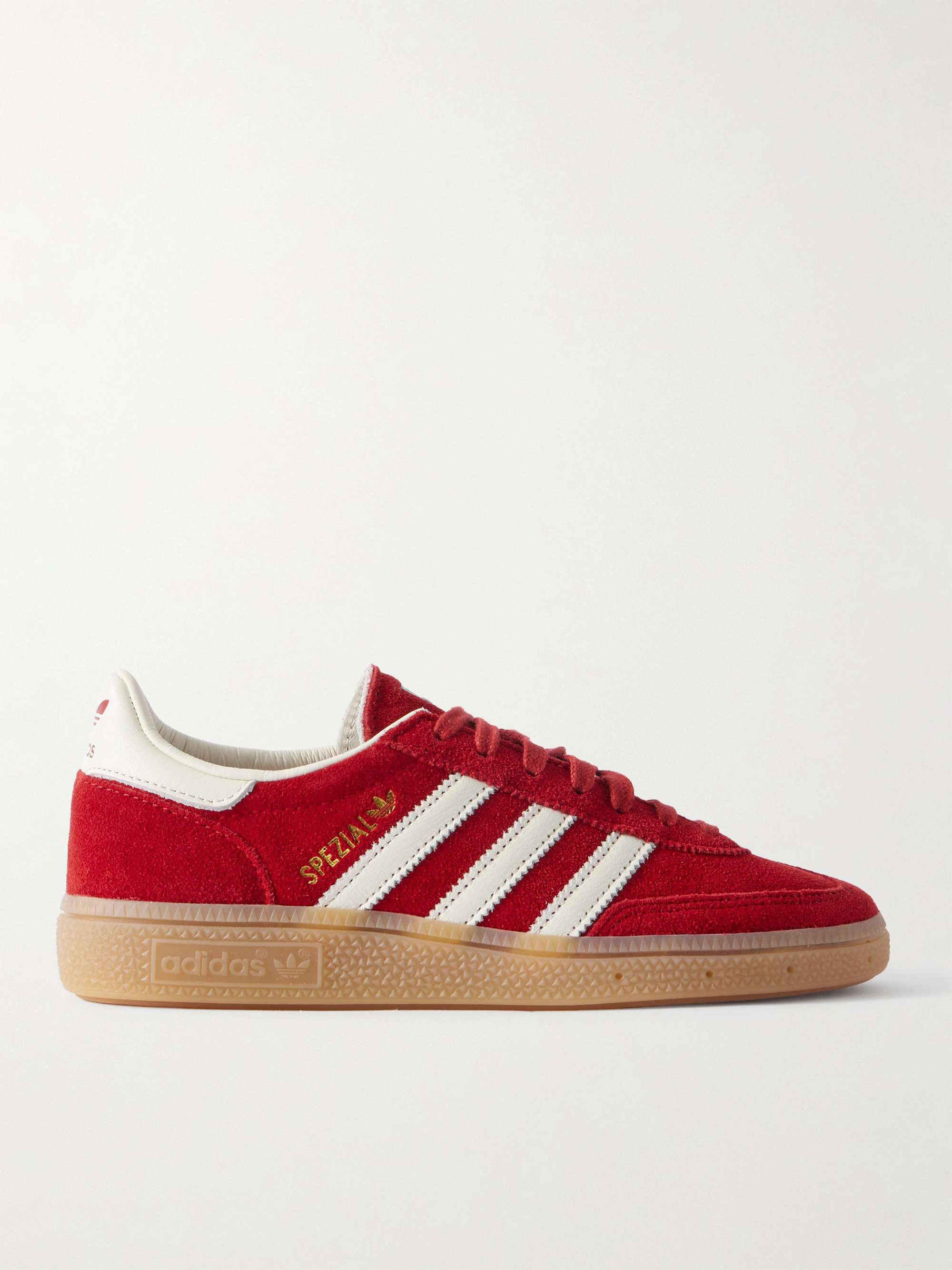 Handball Spezial Leather-Trimmed Suede Sneakers