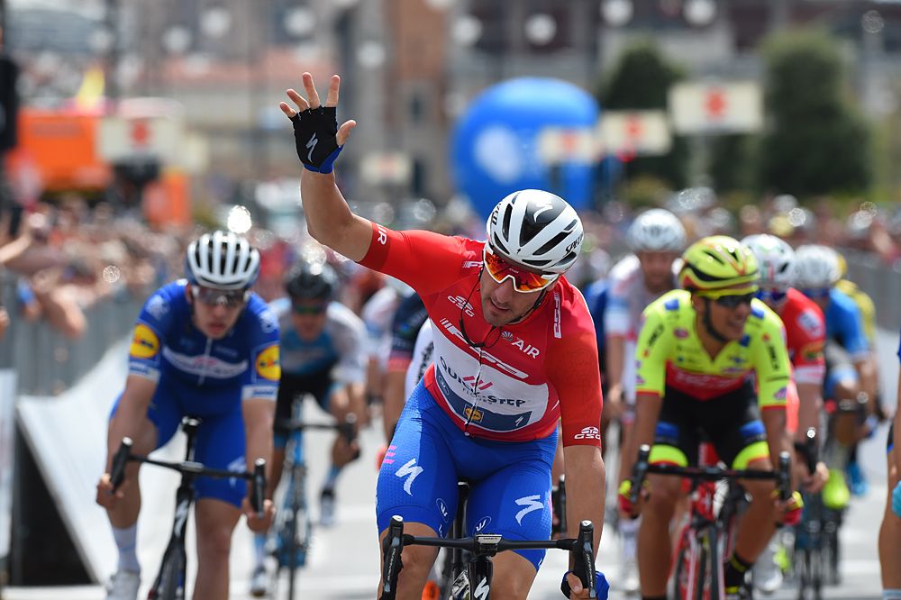 Elia Viviani (Quick-Step Floors) wins stage 5 at Adriatica Ionica Race