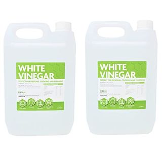 Hexeal White Vinegar 10l – 2 X 5l of Food Grade White Vinegar for Cooking, Cleaning, Pickling & Baking – Cleans Surfaces, Deodorises & Removes Grime