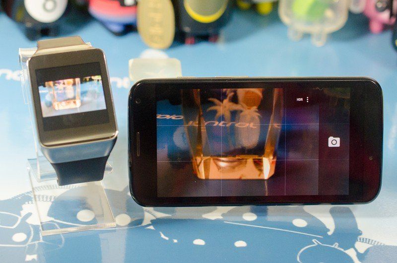 Google Camera and Android Wear