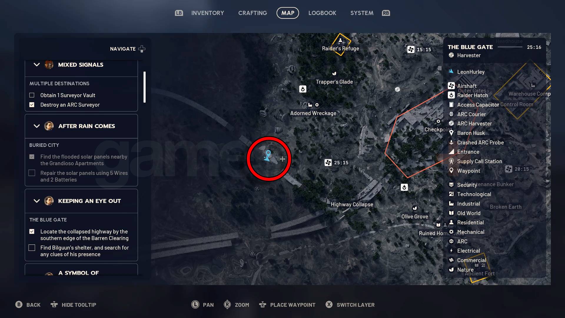 Arc Raiders keeping an eye out collapsed highway location