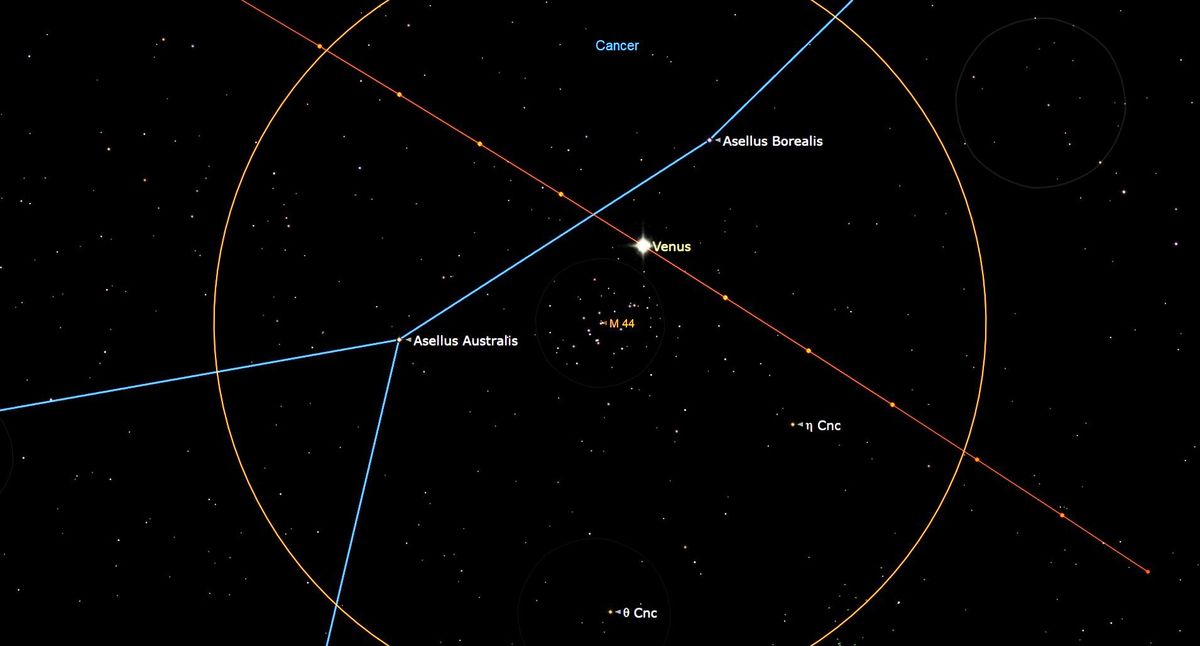 Oglądaj lot Wenus do gromady Ul 13 czerwca dzięki bezpłatnej transmisji na żywo